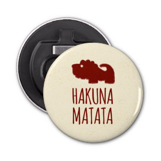 Hakuna Matata Lion Bottle Opener