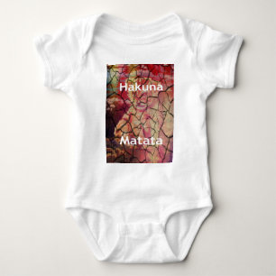 Hakuna Matata Lion Cub Design Baby Bodysuit