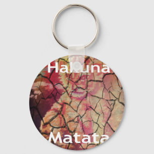 Hakuna Matata Lion Cub Design Keychain