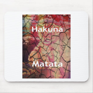 Hakuna Matata Lion Cub Design Mouse Pad