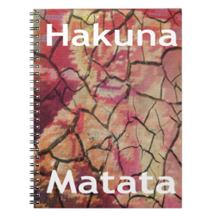 Hakuna Matata Lion Cub Design Notebook