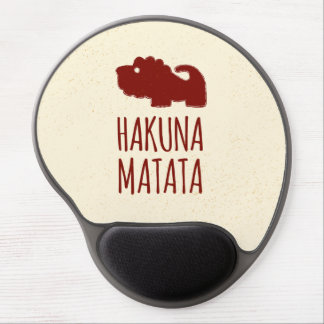 Hakuna Matata Lion Gel Mouse Pad