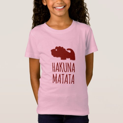 Hakuna Matata Lion T_Shirt