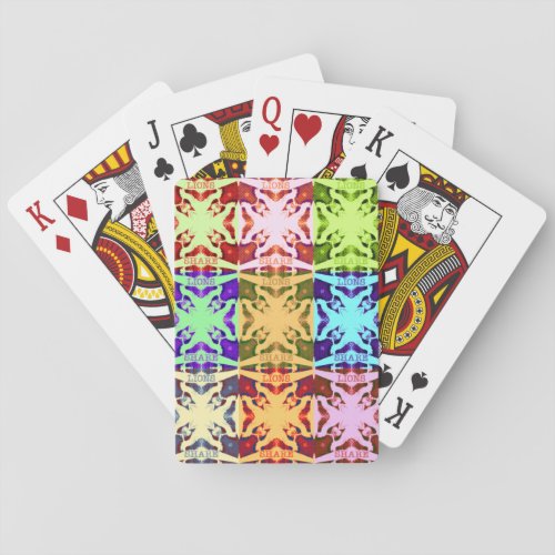 Hakuna Matata lions gift Playing Cards