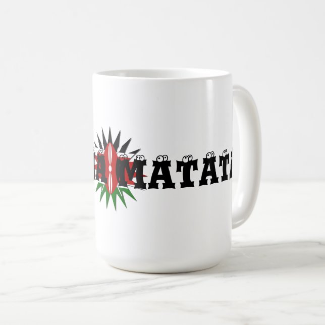 Hakuna matata Logo Coffee Mug (Front Right)