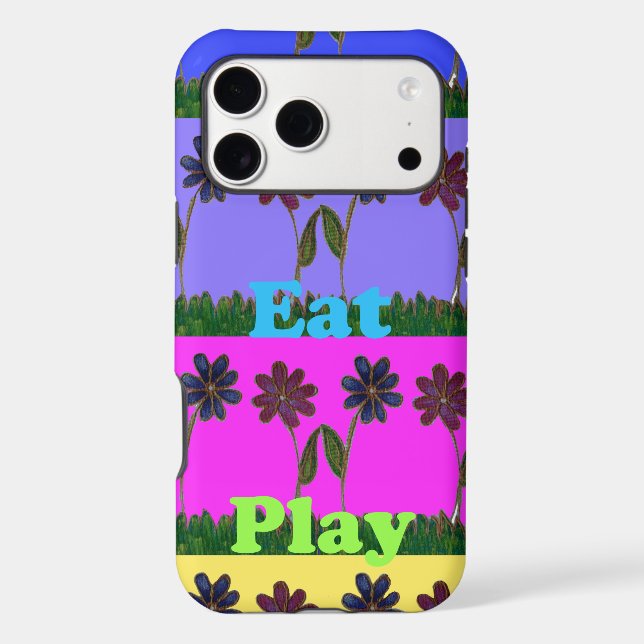 Hakuna Matata Love Eat Play.png Case-Mate iPhone Case (Back)