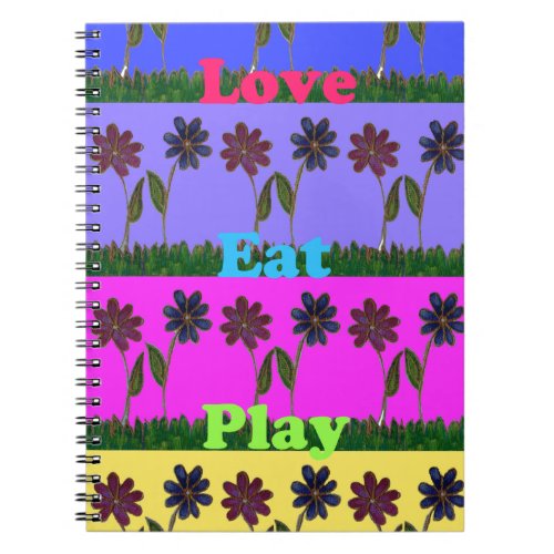 Hakuna Matata Love Eat Playpng Notebook
