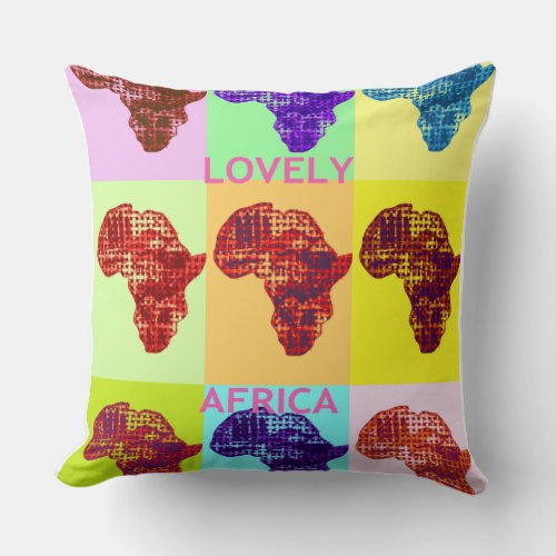 Hakuna Matata Lovely Africa Pillow