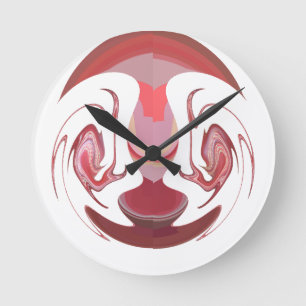 Hakuna matata  magic lamp round clock