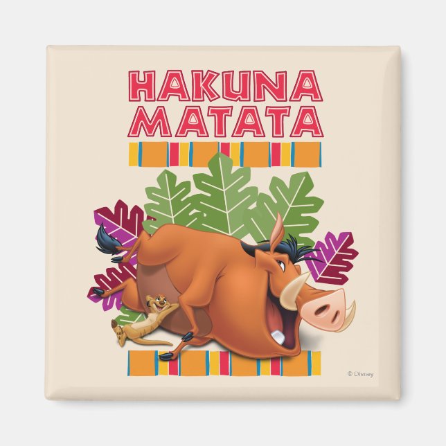 Hakuna Matata Magnet (Front)