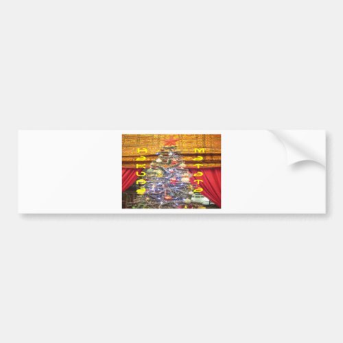 Hakuna Matata Merry Christmas  a Happy New Yearp Bumper Sticker