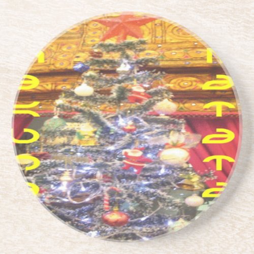 Hakuna Matata Merry Christmas  a Happy New Yearp Drink Coaster