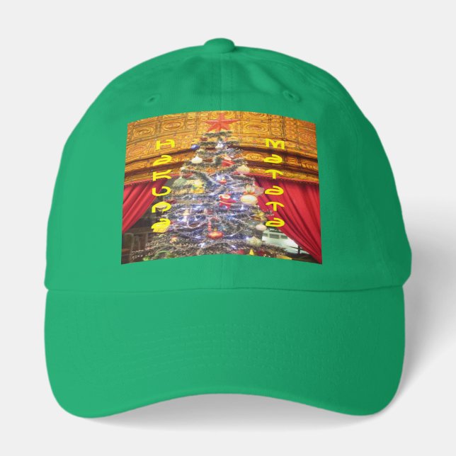 Hakuna Matata Merry Christmas & a Happy New Year.p Hat (Front)