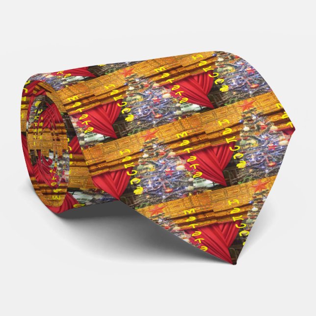 Hakuna Matata Merry Christmas & a Happy New Year.p Tie (Rolled)