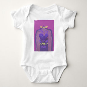 Hakuna Matata Merry Christmas Love  Design.jpg Baby Bodysuit