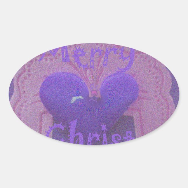 Hakuna Matata Merry Christmas Love  Design.jpg Oval Sticker (Front)