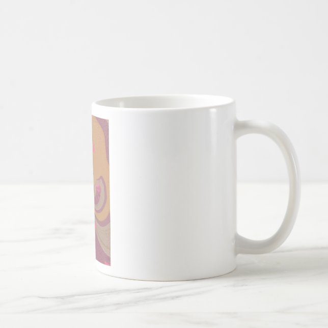 Hakuna Matata Merry Christmas lovely hearts design Coffee Mug (Right)