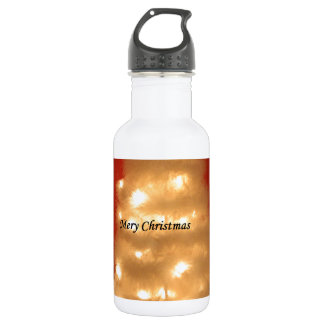 Hakuna Matata Merry Christmas white Water Bottle