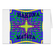 Hakuna matata Mombasa Kanga (Front Horizontal)