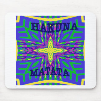 Hakuna matata Mombasa Kanga Mouse Pad
