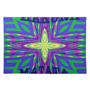 Hakuna matata Mombasa Kanga Placemat