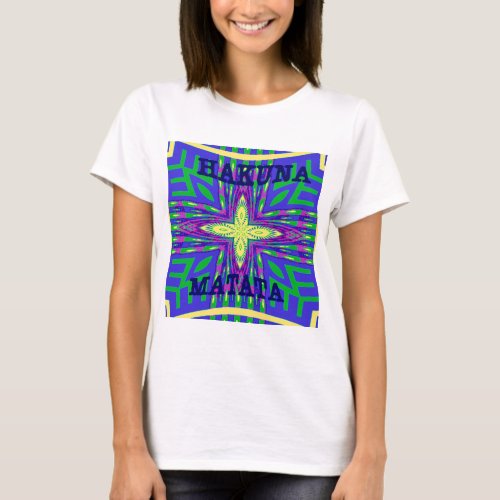 Hakuna matata Mombasa Kanga T_Shirt