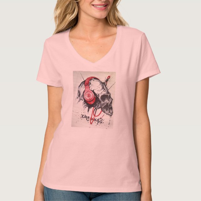 Hakuna Matata No Hustle Custom Women's Hanes Shirt (Front)