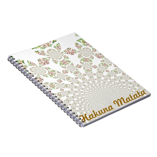 Hakuna Matata Personalize Notebook (Right Side)