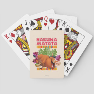 Hakuna Matata Playing Cards