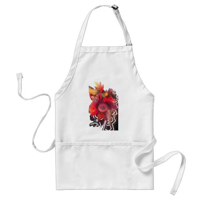 Hakuna Matata Pumkin special Gift Fruit Basket.png Adult Apron (Front)