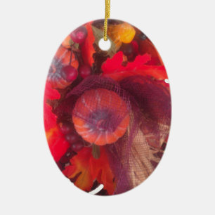 Hakuna Matata Pumkin special Gift Fruit Basket.png Ceramic Ornament