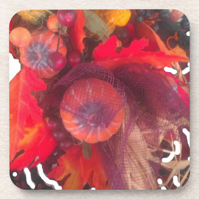 Hakuna Matata Pumkin special Gift Fruit Basket.png Drink Coaster (Front)