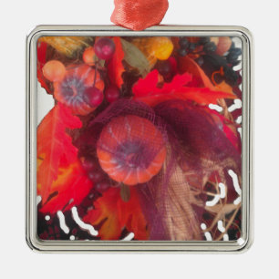 Hakuna Matata Pumkin special Gift Fruit Basket.png Metal Ornament