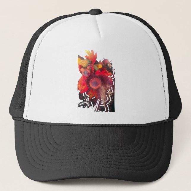 Hakuna Matata Pumkin special Gift Fruit Basket.png Trucker Hat (Front)