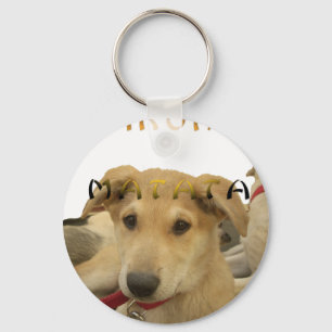 "Hakuna Matata Pup" – Worry-Free Puppy Love Keychain