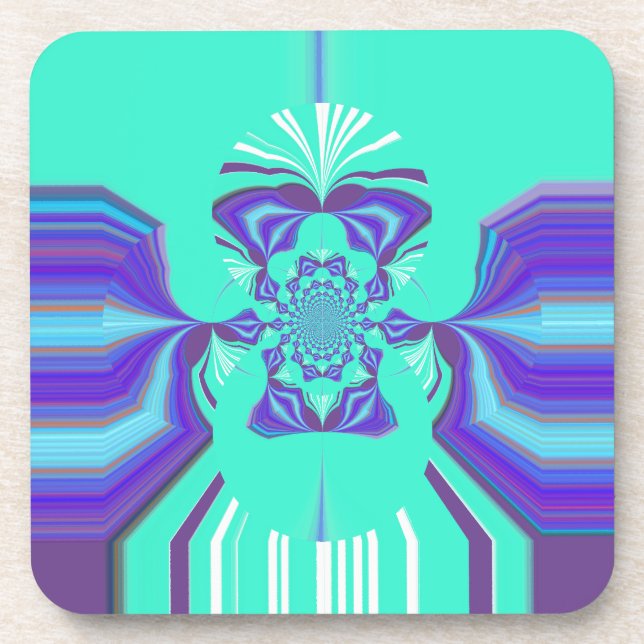 Hakuna Matata Purple blend Drink Coaster (Front)