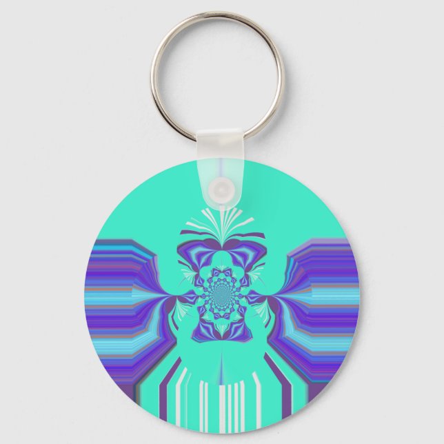 Hakuna Matata Purple blend Keychain (Front)