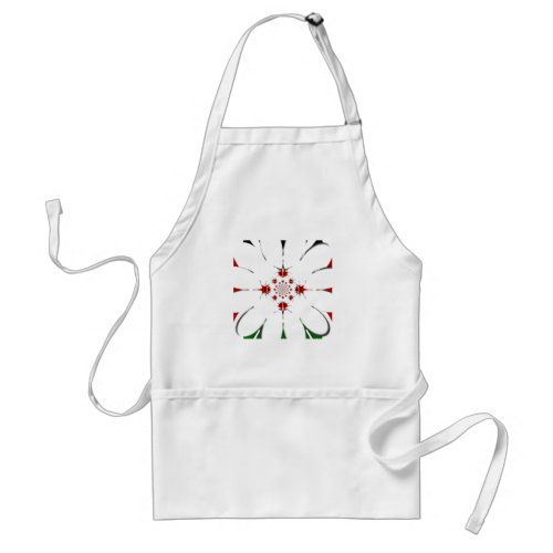 HAKUNA MATATA RED GREEN ADULT APRON