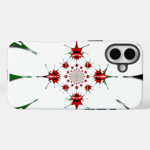 HAKUNA MATATA RED GREEN iPhone 16 PLUS CASE