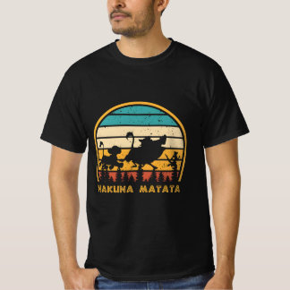 Hakuna Matata Retro Sunset T-Shirt