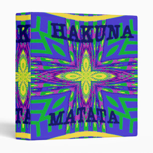 Hakuna Matata Ring Avery Signature Binder