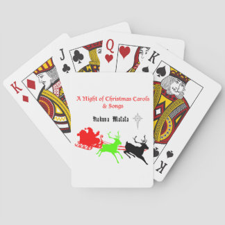 Hakuna Matata Santa's gifts with carol singing.png Poker Cards