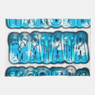 Hakuna Matata South Korea Art Print/Graphic Towel