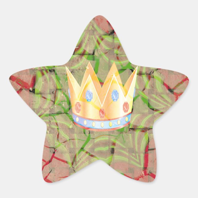 Hakuna matata star sticker (Front)