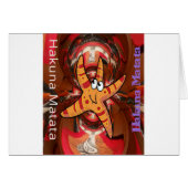 Hakuna Matata Starfish Design (Front Horizontal)