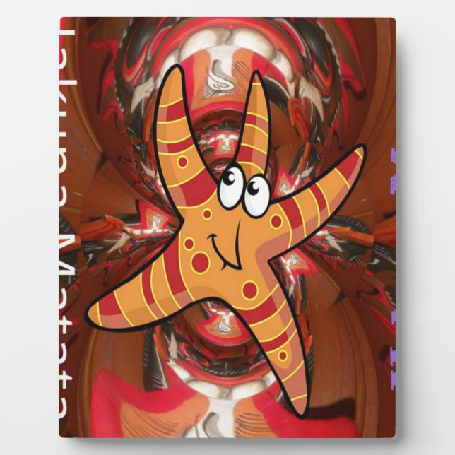 Hakuna Matata Starfish Design Plaque (Front)