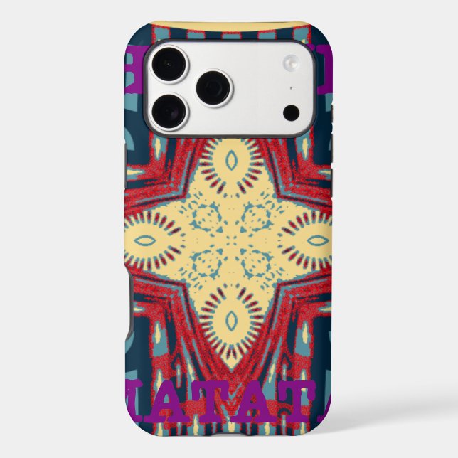 Hakuna Matata Text Hope Abstract Art Print Design Case-Mate iPhone Case (Back)