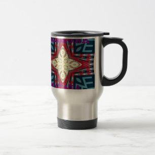 Hakuna Matata Text Hope Abstract Art Print Design Travel Mug