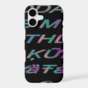 Hakuna Matata Today is my birthday Hakuna Matata Z iPhone 17 Case