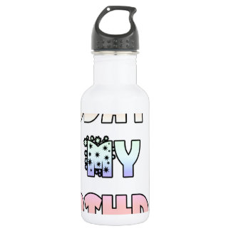 Hakuna Matata Today is my Birthday.png Stainless Steel Water Bottle